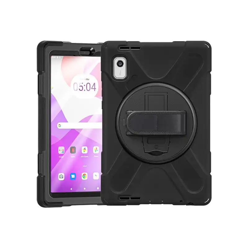 DLH - Coque de protection pour tablette - avec bandoulière, poignée rotative et support - pour Lenovo Tab... (DY-RC5015)_1